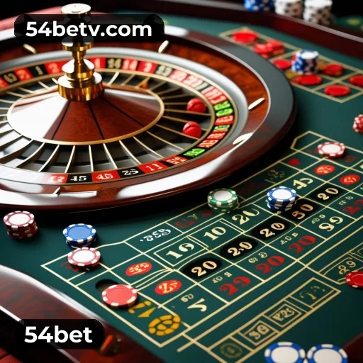 Tela de boas-vindas e lobby de jogos do aplicativo 54bet