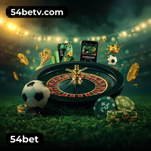 Sessão de jogo em andamento no aplicativo 54bet para Android